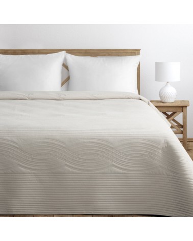 Narzuta velvet 220x240 Velvet 2 kremowa Eurofirany