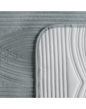 Narzuta velvet 220x240 Velvet 2 srebrna Eurofirany