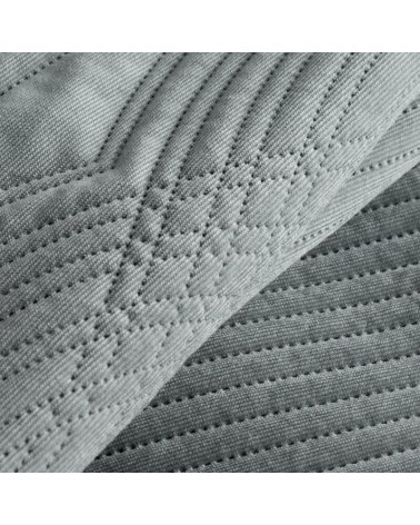Narzuta velvet 220x240 Velvet 2 srebrna Eurofirany