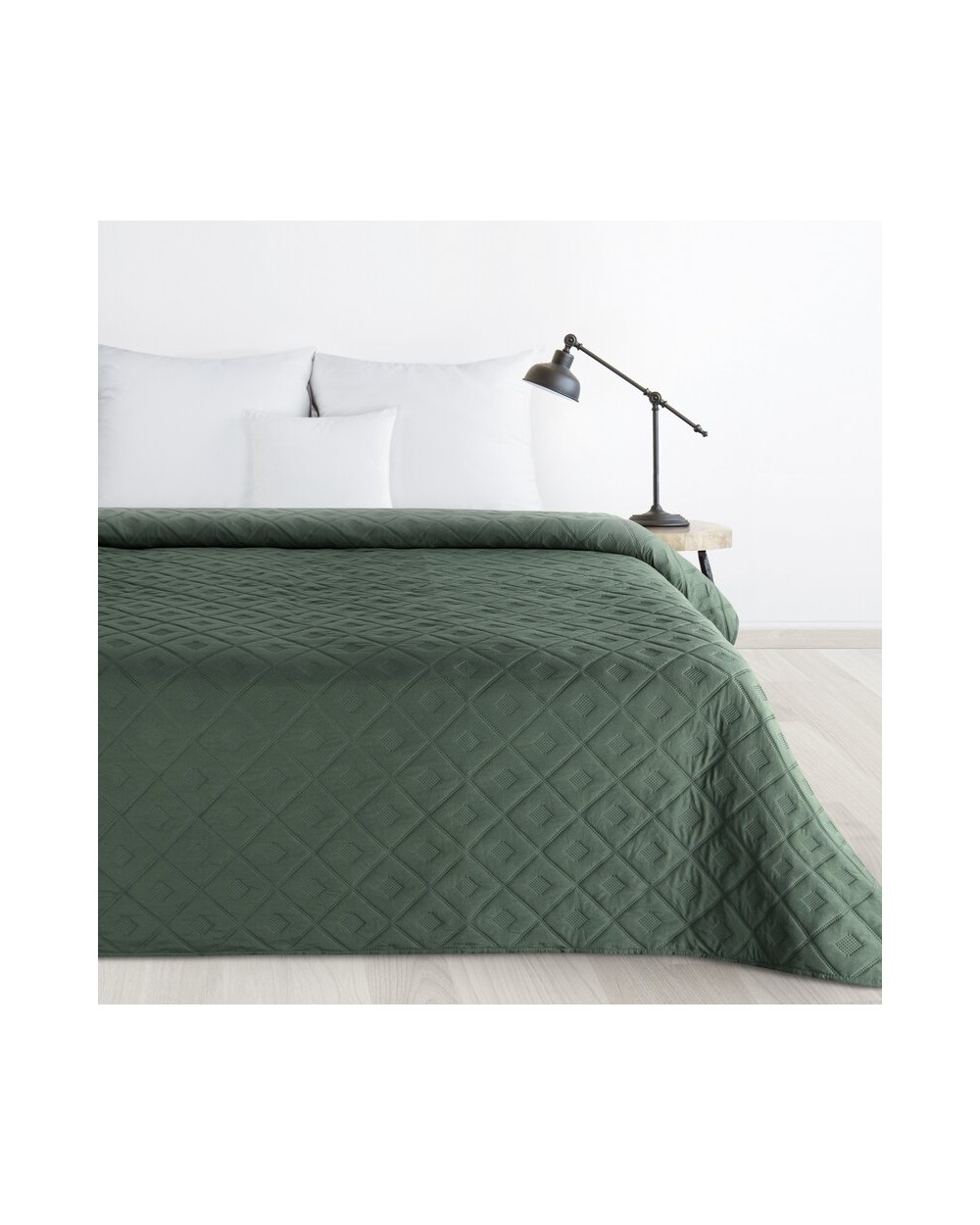 Narzuta mirkofibra 170x210 Alara 6 zielona Eurofirany