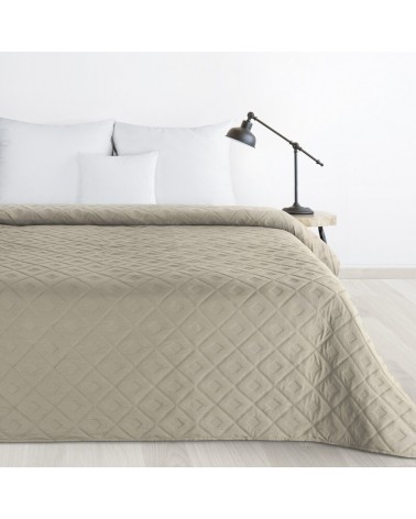 Narzuta mirkofibra 200x220 Alara 6 ciemnobeżowa Eurofirany