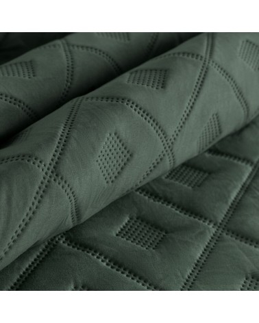 Narzuta mirkofibra 200x220 Alara 6 zielona Eurofirany