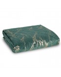 Narzuta velvet 170x210 Luiz 6 ciemnozielona/złota Eurofirany