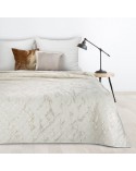 Narzuta velvet 170x210 Luiz 6 kremowa/złota Eurofirany