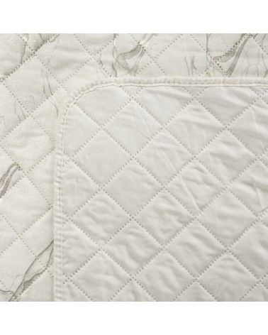 Narzuta velvet 170x210 Luiz 6 kremowa/złota Eurofirany