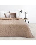 Narzuta velvet 220x240 Luiz 6 beżowa/złota Eurofirany