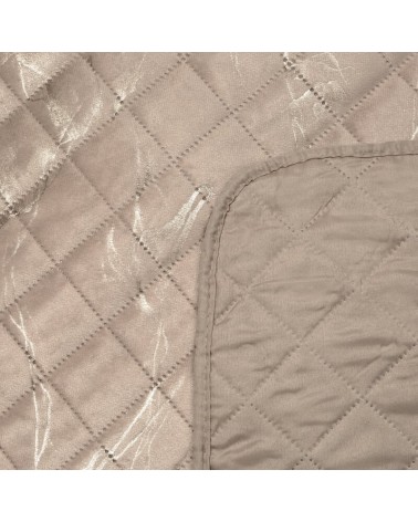 Narzuta velvet 220x240 Luiz 6 beżowa/złota Eurofirany