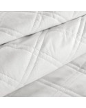 Narzuta velvet 200x220 Luiz 8 biała Eurofirany