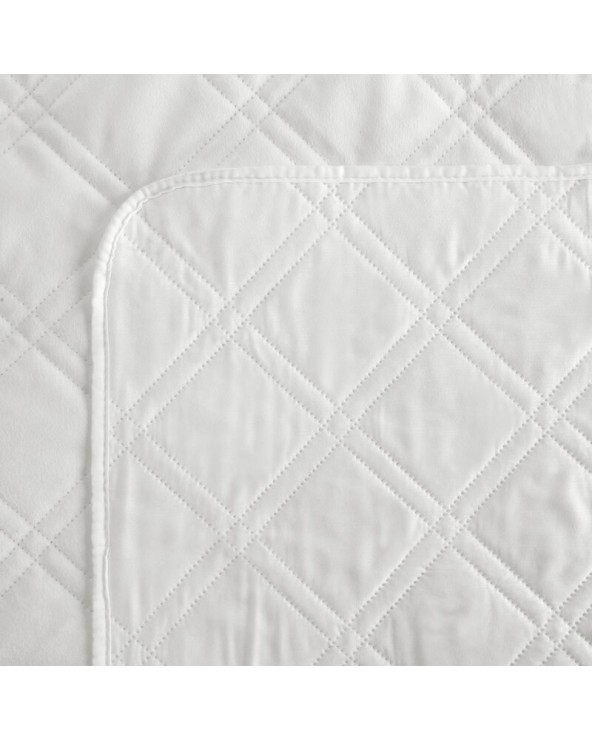 Narzuta velvet 220x240 Luiz 8 biała Eurofirany