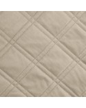 Narzuta velvet 200x220 Luiz 8 beżowa Eurofirany