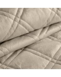Narzuta velvet 200x220 Luiz 8 beżowa Eurofirany