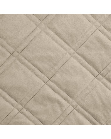 Narzuta velvet 220x240 Luiz 8 beżowa Eurofirany