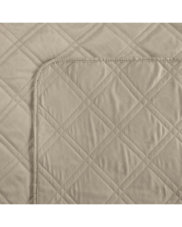 Narzuta velvet 220x240 Luiz 8 beżowa Eurofirany