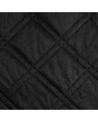 Narzuta velvet 220x240 Luiz 8 czarna Eurofirany