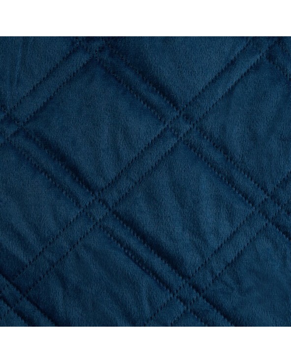 Narzuta velvet 220x240 Luiz 8 granatowa Eurofirany