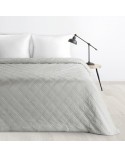 Narzuta velvet 170x210 Luiz 8 srebrna Eurofirany