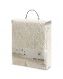 Narzuta velvet 170x210 Luiz Blink kremowa Eurofirany