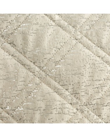 Narzuta velvet 170x210 Luiz Blink kremowa Eurofirany