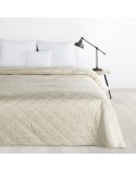 Narzuta velvet 200x220 Luiz Blink kremowa Eurofirany