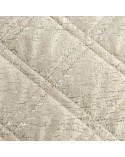 Narzuta velvet 200x220 Luiz Blink kremowa Eurofirany
