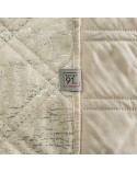 Narzuta velvet 200x220 Luiz Blink kremowa Eurofirany