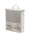 Narzuta velvet 200x220 Luiz Blink srebrna Eurofirany