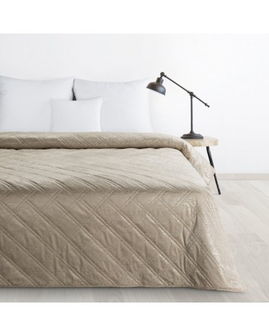 Narzuta velvet 220x240 Luiz Blink beżowa Eurofirany