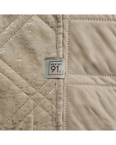 Narzuta velvet 220x240 Luiz Blink beżowa Eurofirany