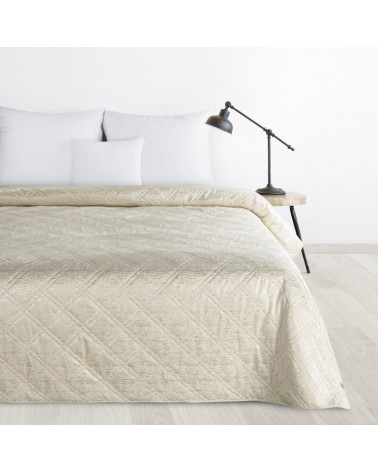 Narzuta velvet 220x240 Luiz Blink kremowa Eurofirany