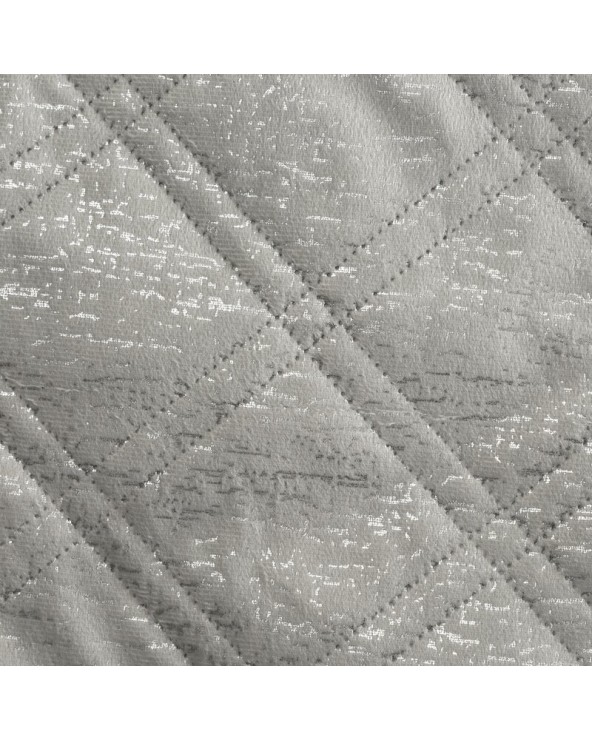 Narzuta velvet 220x240 Luiz Blink srebrna Eurofirany