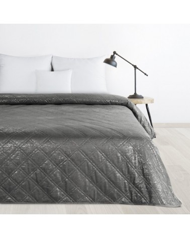 Narzuta velvet 220x240 Luiz Blink stalowa Eurofirany
