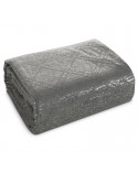 Narzuta velvet 220x240 Luiz Blink stalowa Eurofirany