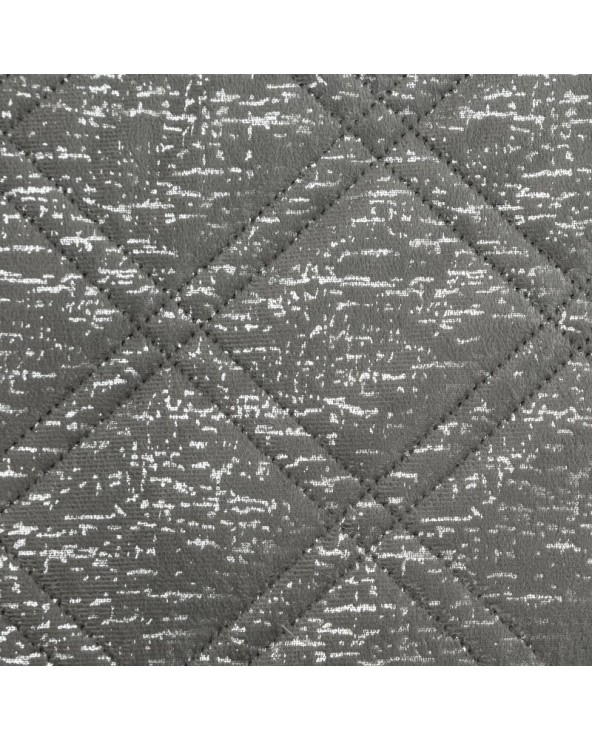 Narzuta velvet 220x240 Luiz Blink stalowa Eurofirany