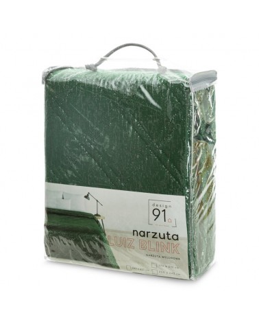 Narzuta velvet 220x240 Luiz Blink zielona Eurofirany