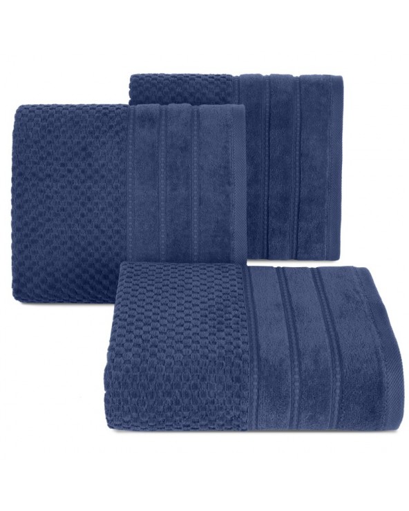 Ręcznik bawełna 70x140 Adore granatowy Eurofirany Ręcznik bawełna 70x140 Adore granatowy Eurofirany