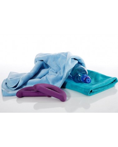 Ręcznik mikrofibra 70x140 Amy srebrny Eurofirany