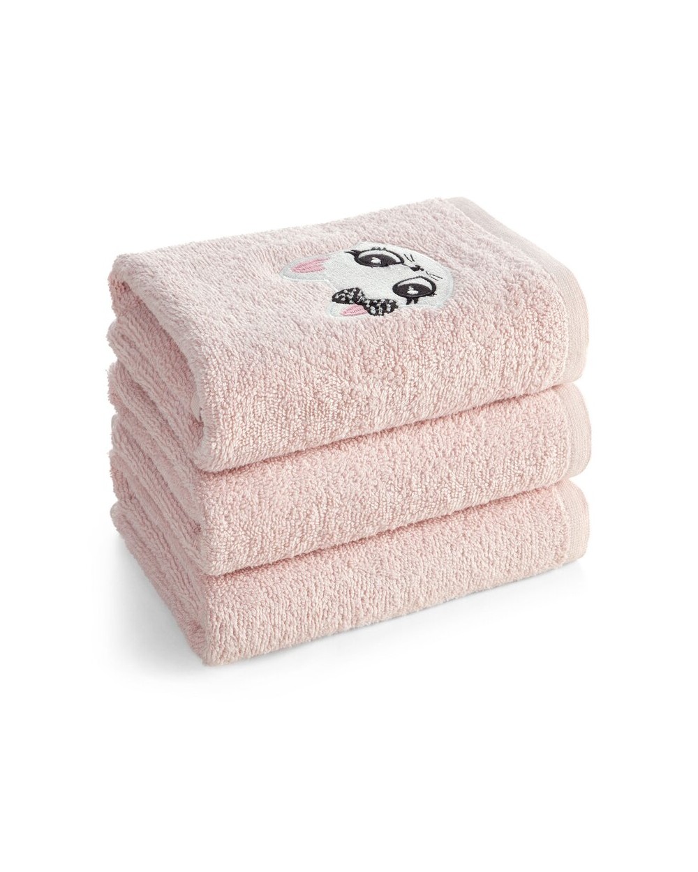 Ponczo dziecięce kąpielowe z kapturkiem 60x120 Baby 72 różowe Eurofirany Ponczo dziecięce kąpielowe z kapturkiem 60x120 Baby 72 różowe Eurofirany