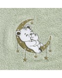 Ponczo dziecięce kąpielowe z kapturkiem 60x120 Baby 74 miętowe Eurofirany