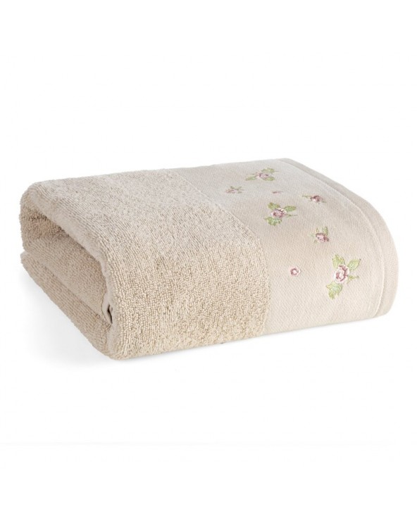 Ręcznik bawełna 50x90 Dalia beżowy Eurofirany
