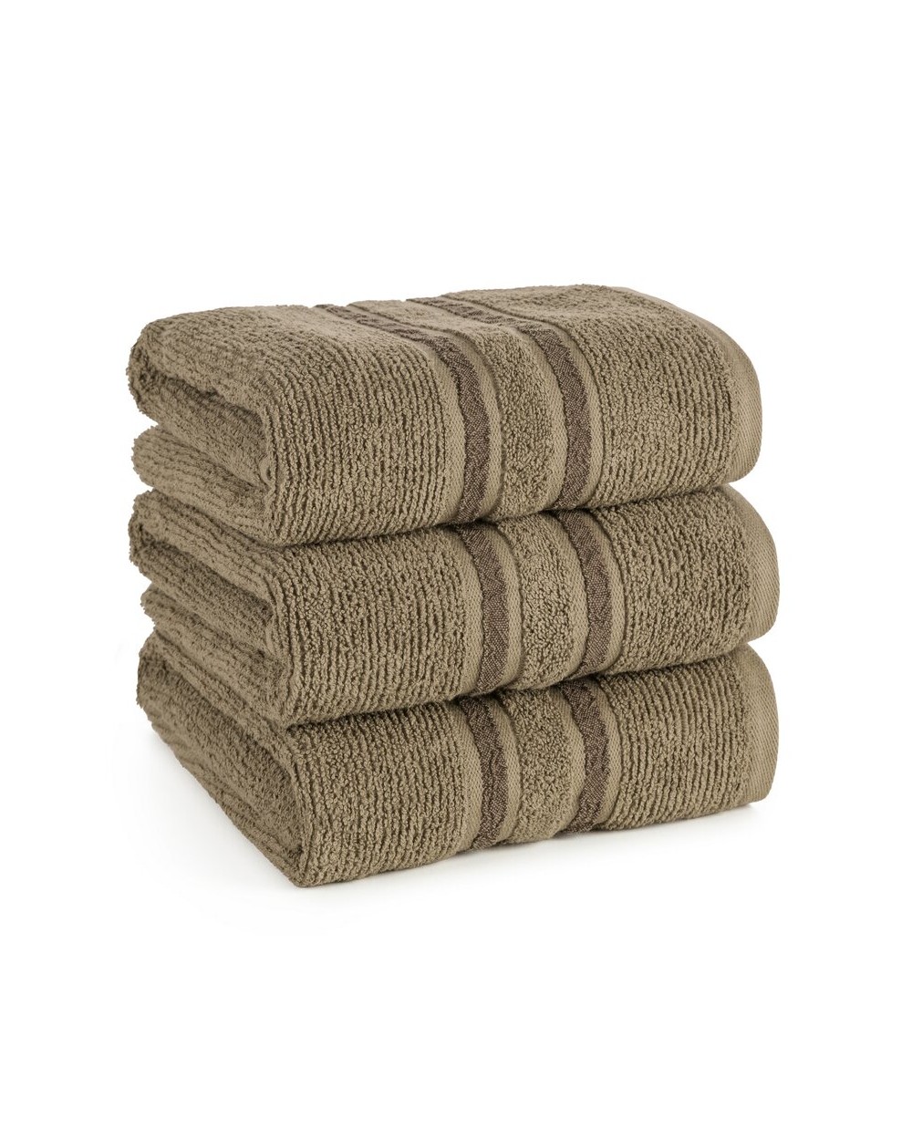 Ręcznik bawełna 70x140 Dina ciemnobeżowy Eurofirany