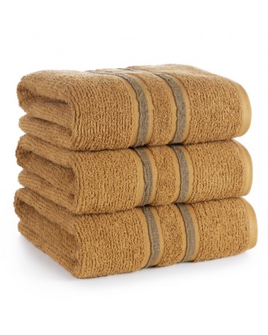 Ręcznik bawełna 30x50 Dina musztardowy Eurofirany