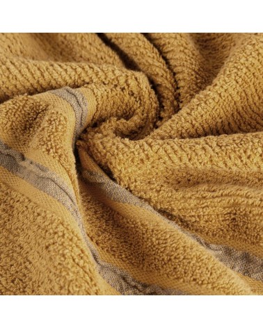 Ręcznik bawełna 70x140 Dina musztardowy Eurofirany