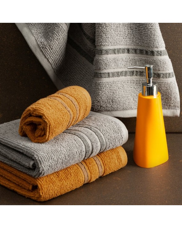 Ręcznik bawełna 70x140 Dina musztardowy Eurofirany