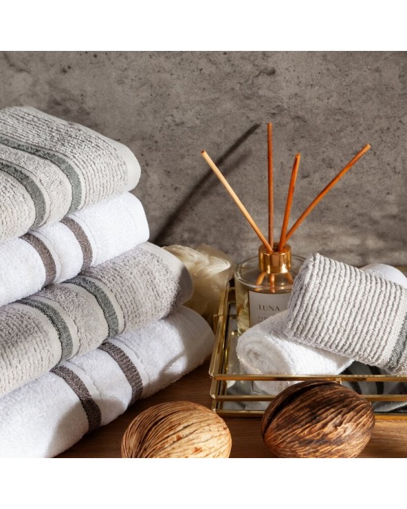 Ręcznik bawełna 70x140 Dina musztardowy Eurofirany