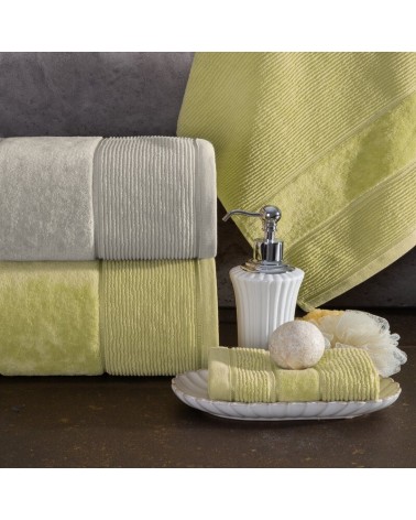 Ręcznik bawełna 70x140 Emma srebrny Eurofirany