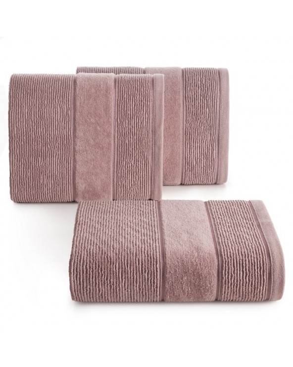 Ręcznik bawełna 70x140 Emma pudrowy Eurofirany