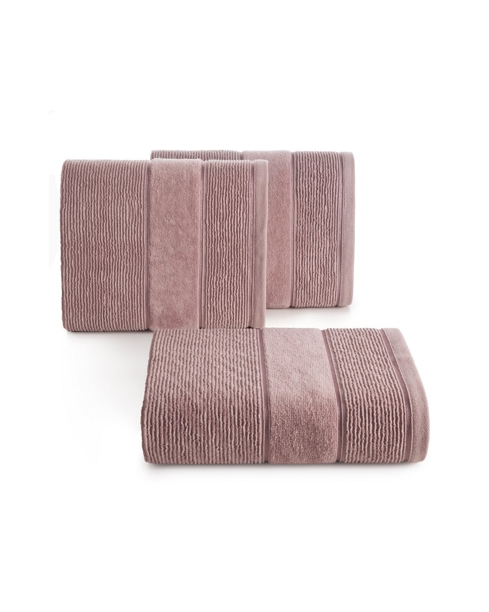 Ręcznik bawełna 70x140 Emma pudrowy Eurofirany