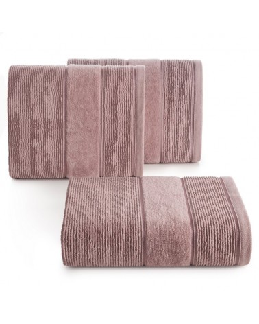 Ręcznik bawełna 70x140 Emma pudrowy Eurofirany