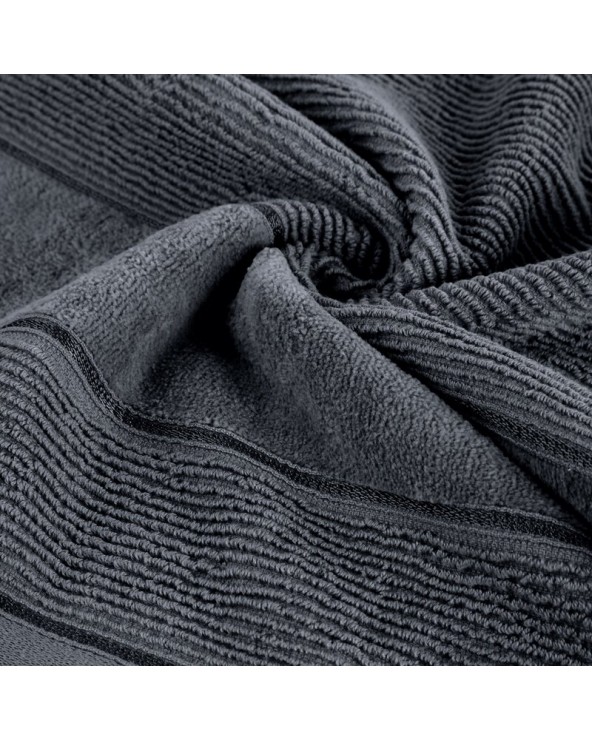 Ręcznik bawełna 70x140 Emma stalowy Eurofirany