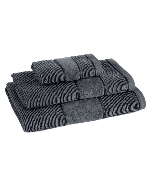 Ręcznik bawełna 70x140 Emma stalowy Eurofirany